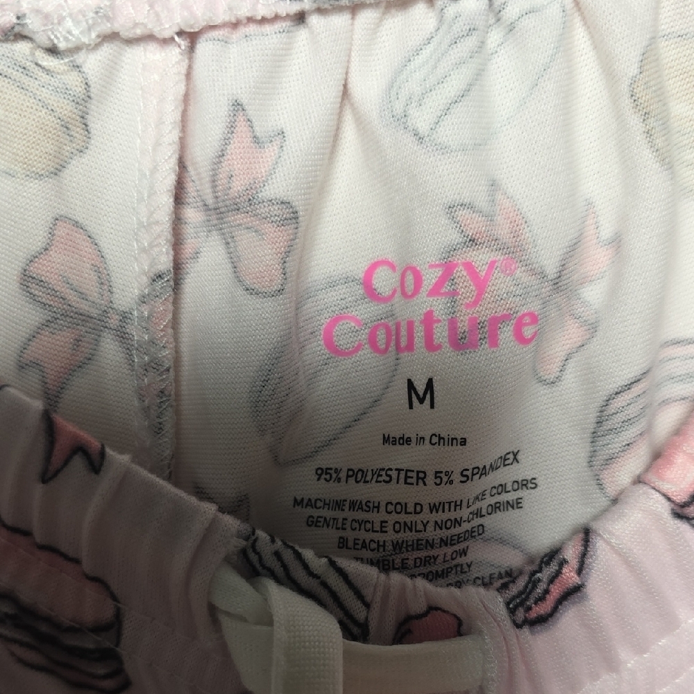 Cozy Couture Macaron Print 2-Piece Pajama Set - Picture 6 of 6